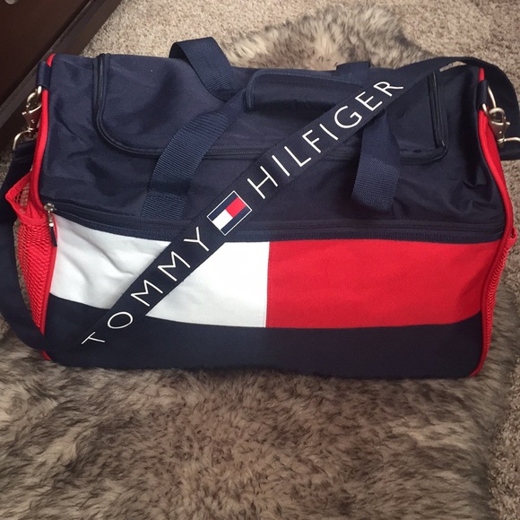 tommy hilfiger duffle bag sale